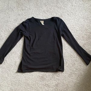 Eyeshadow Longsleeve Black Shirt